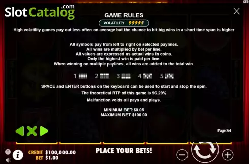 Οθόνη8. Striking Hot 5 Κουλοχέρης