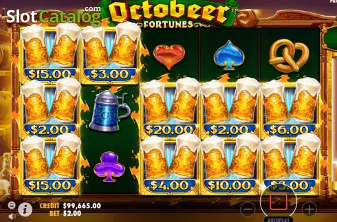 Οθόνη4. Octobeer Fortunes Κουλοχέρης