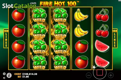 Οθόνη7. Fire Hot 100 Κουλοχέρης