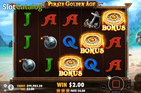 Οθόνη4. Pirate Golden Age Κουλοχέρης