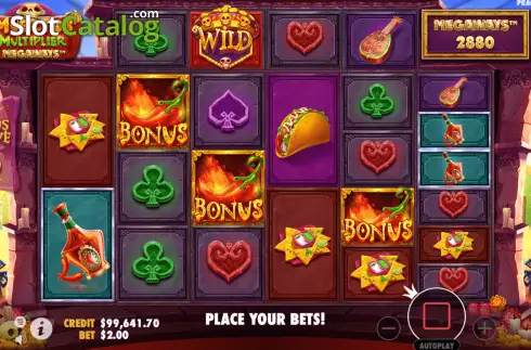 Οθόνη3. Muertos Multiplier Megaways Κουλοχέρης