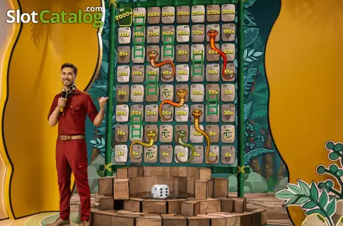 Οθόνη4. Live Snakes and Ladders Κουλοχέρης 