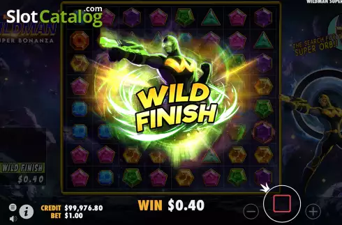 Οθόνη4. Wildman Super Bonanza Κουλοχέρης