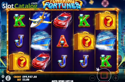 Οθόνη4. Towering Fortunes Κουλοχέρης 