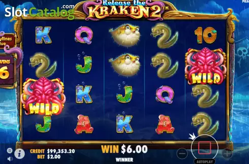 Οθόνη8. Release the Kraken 2 Κουλοχέρης