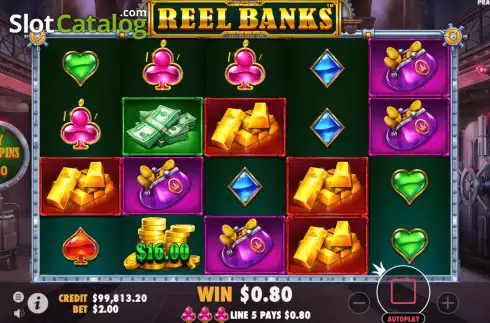 Οθόνη3. Reel Banks Κουλοχέρης