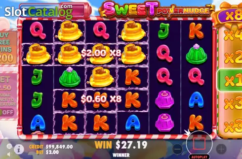 Οθόνη4. Sweet PowerNudge Κουλοχέρης