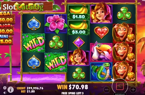 Οθόνη8. Wild Wild Bananas Κουλοχέρης
