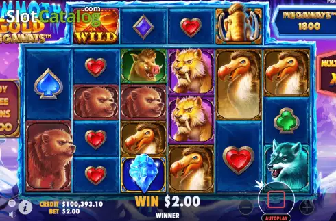 Οθόνη4. Mammoth Gold Megaways Κουλοχέρης