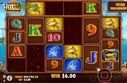 Οθόνη3. Lucky Fishing Megaways Κουλοχέρης
