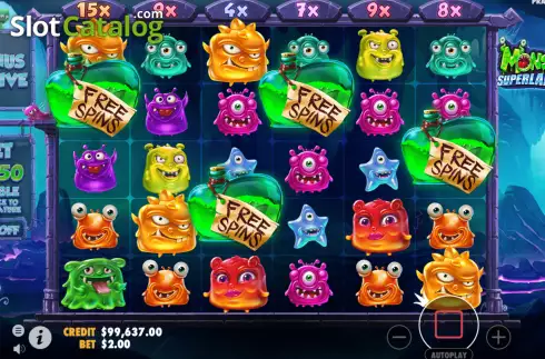 Οθόνη7. Monster Superlanche Κουλοχέρης