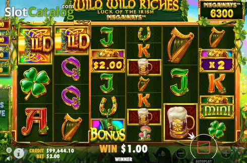 Οθόνη6. Wild Wild Riches Megaways Κουλοχέρης