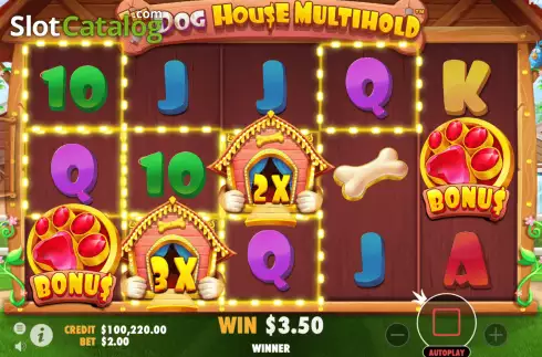 Οθόνη3. The Dog House Multihold Κουλοχέρης 
