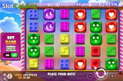Οθόνη1. Sweet Bonanza Dice Κουλοχέρης