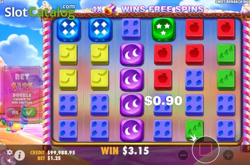Οθόνη4. Sweet Bonanza Dice Κουλοχέρης