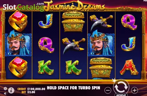 Οθόνη3. Jasmine Dreams Κουλοχέρης