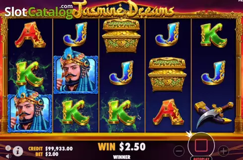 Οθόνη4. Jasmine Dreams Κουλοχέρης