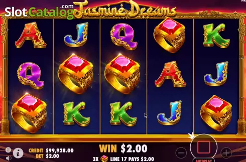 Οθόνη5. Jasmine Dreams Κουλοχέρης
