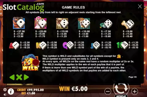 Οθόνη5. The Dog House Dice Show Κουλοχέρης
