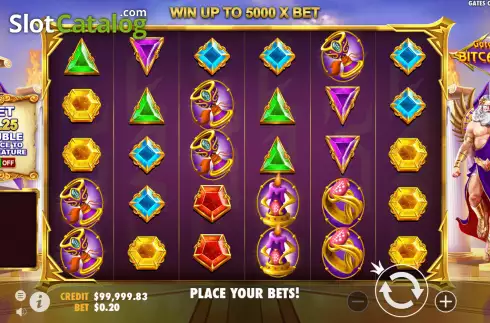 Οθόνη2. Gates of Bitcasino Κουλοχέρης