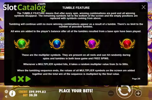 Οθόνη6. Gates of Bitcasino Κουλοχέρης