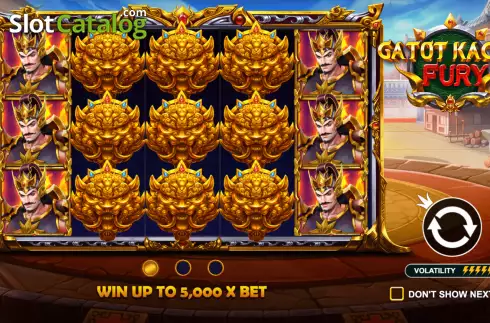 Οθόνη2. Gatot Kaca’s Fury Κουλοχέρης