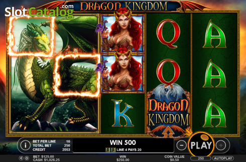 Νίκη. Dragon Kingdom (Pragmatic) Κουλοχέρης
