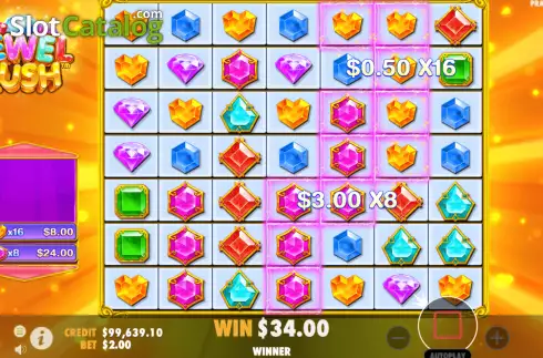 Οθόνη6. Jewel Rush Κουλοχέρης