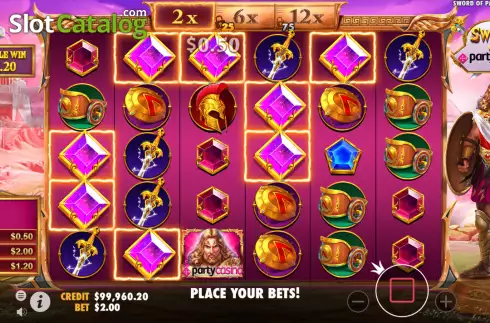 Οθόνη4. Sword of Party Casino Κουλοχέρης