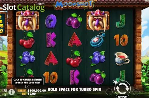 Οθόνη3. Moonshot (Pragmatic Play) Κουλοχέρης