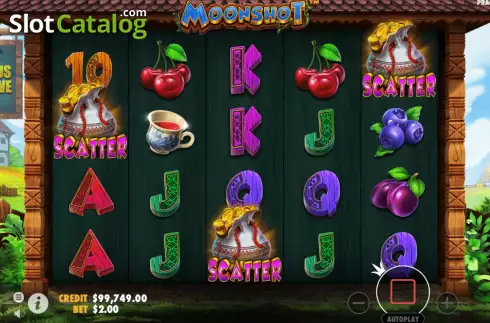Οθόνη5. Moonshot (Pragmatic Play) Κουλοχέρης