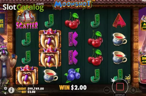 Οθόνη7. Moonshot (Pragmatic Play) Κουλοχέρης