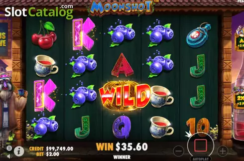 Οθόνη8. Moonshot (Pragmatic Play) Κουλοχέρης