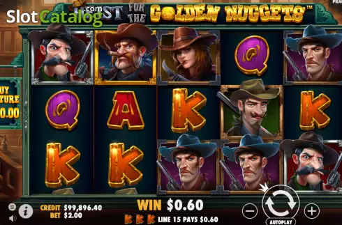 Οθόνη3. Heist for the Golden Nuggets Κουλοχέρης