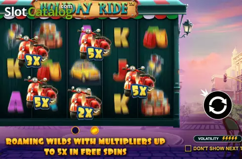 Οθόνη2. Holiday Ride Κουλοχέρης 
