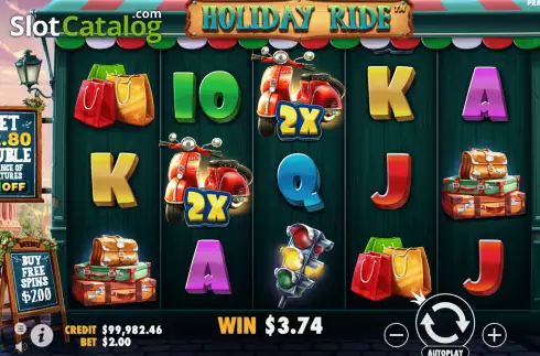 Οθόνη4. Holiday Ride Κουλοχέρης 