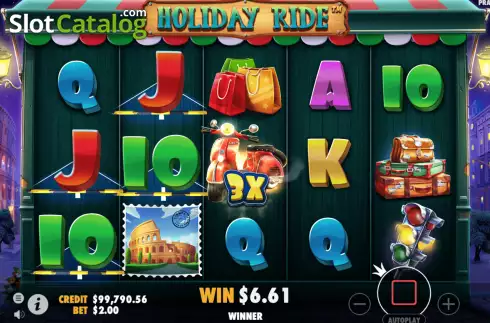 Οθόνη6. Holiday Ride Κουλοχέρης 