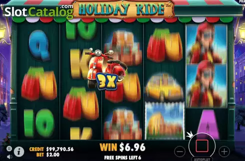 Οθόνη7. Holiday Ride Κουλοχέρης 