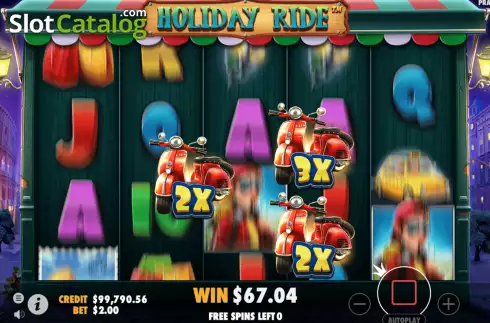 Οθόνη8. Holiday Ride Κουλοχέρης 