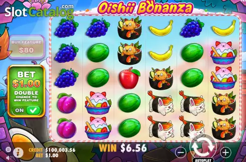 Οθόνη4. Oishii Bonanza Κουλοχέρης
