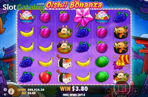 Οθόνη6. Oishii Bonanza Κουλοχέρης