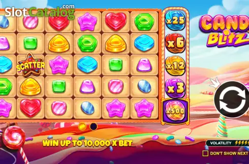 Οθόνη2. Candy Blitz Κουλοχέρης 