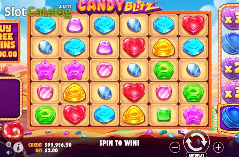 Οθόνη3. Candy Blitz Κουλοχέρης 