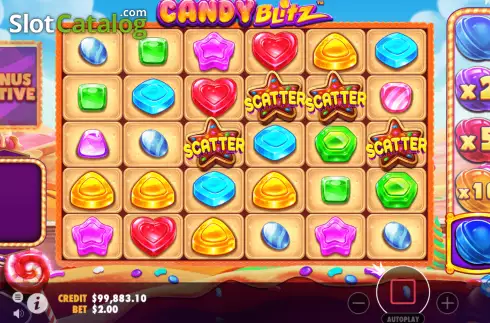Οθόνη4. Candy Blitz Κουλοχέρης 