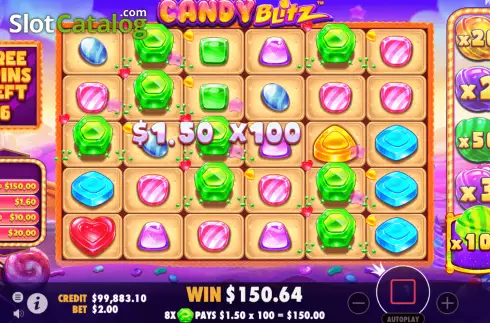 Οθόνη8. Candy Blitz Κουλοχέρης 