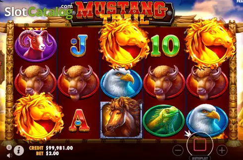 Οθόνη4. Mustang Trail Κουλοχέρης