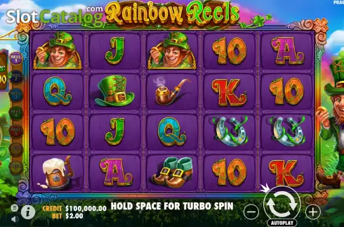 Οθόνη2. Rainbow Reels (Pragmatic Play) Κουλοχέρης