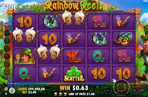 Οθόνη3. Rainbow Reels (Pragmatic Play) Κουλοχέρης