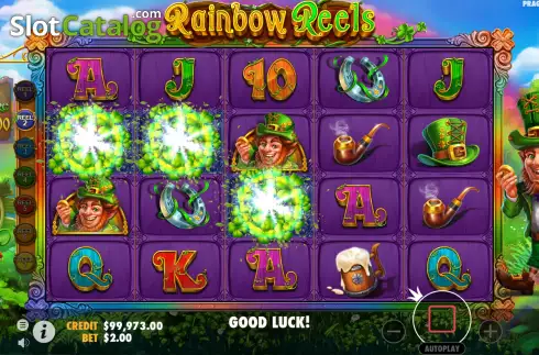 Οθόνη4. Rainbow Reels (Pragmatic Play) Κουλοχέρης