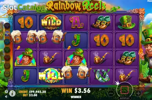 Οθόνη6. Rainbow Reels (Pragmatic Play) Κουλοχέρης